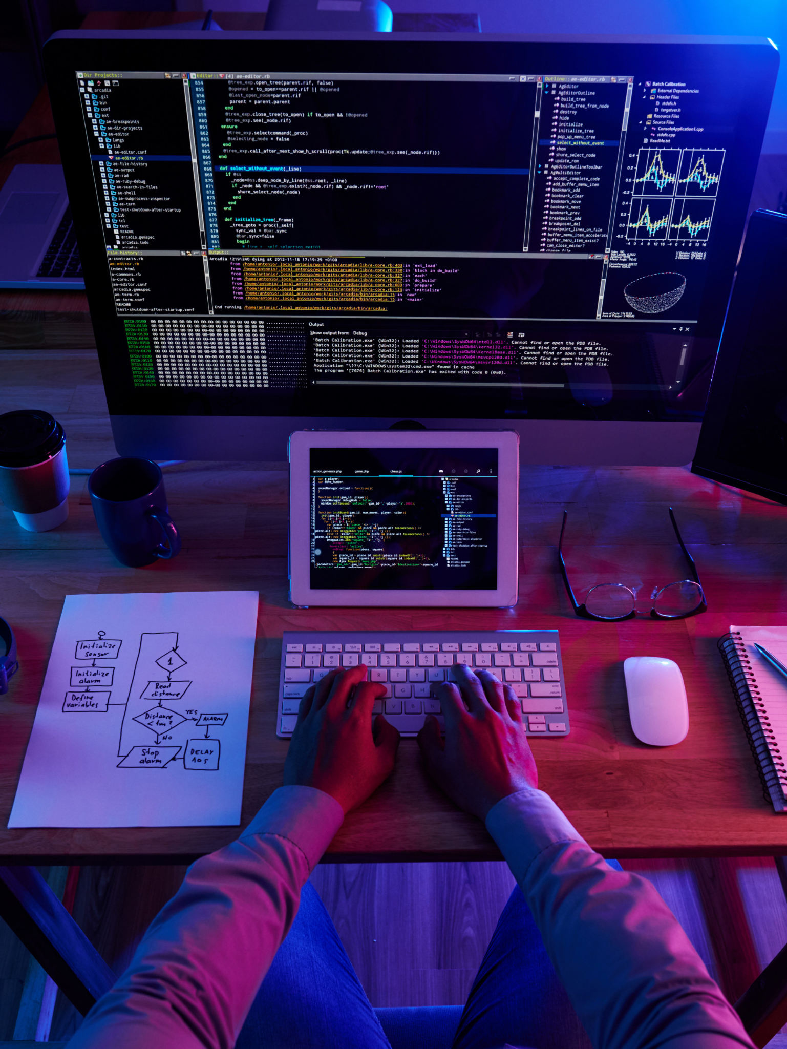Entorno profesional de desarrollo de software y automatización